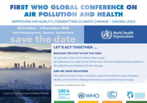 वायु प्रदूषण और स्वास्थ्य पर पहला डब्ल्यूएचओ वैश्विक सम्मेलन जिनेवा में आयोजित किया गया |_40.1