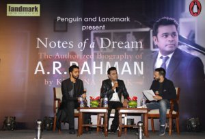 "Notes of a Dream: The Authorized Biography of A.R. Rahman" कृष्णा त्रिलोक द्वारा लांच की गई |_40.1