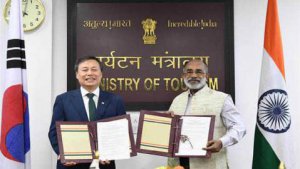 भारत और कोरिया गणराज्य ने पर्यटन के क्षेत्र में एमओयू पर किये हस्ताक्षर |_40.1