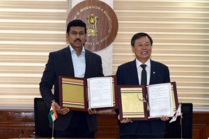 भारत और दक्षिण कोरिया ने खेल में सहयोग पर समझौता ज्ञापन पर किये हस्ताक्षर |_40.1