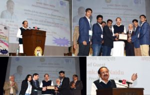 उपराष्ट्रपति एम. वेंकैया नायडू ने छात्र विश्वकर्मा पुरस्कार और SAGY पुरस्कार प्रस्तुत किए |_40.1