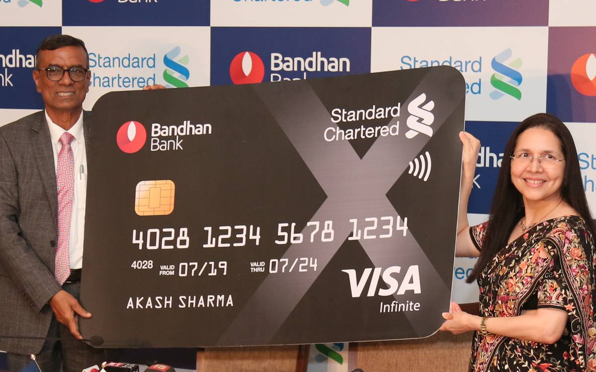 Bandhan Bank launches co-branded credit card with Standard Chartered_50.1