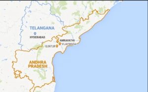Amaravati Included In India Map As The Capital Of Andhra Pradesh