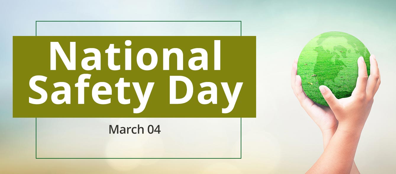 National safety day celebrated on 4 March across India