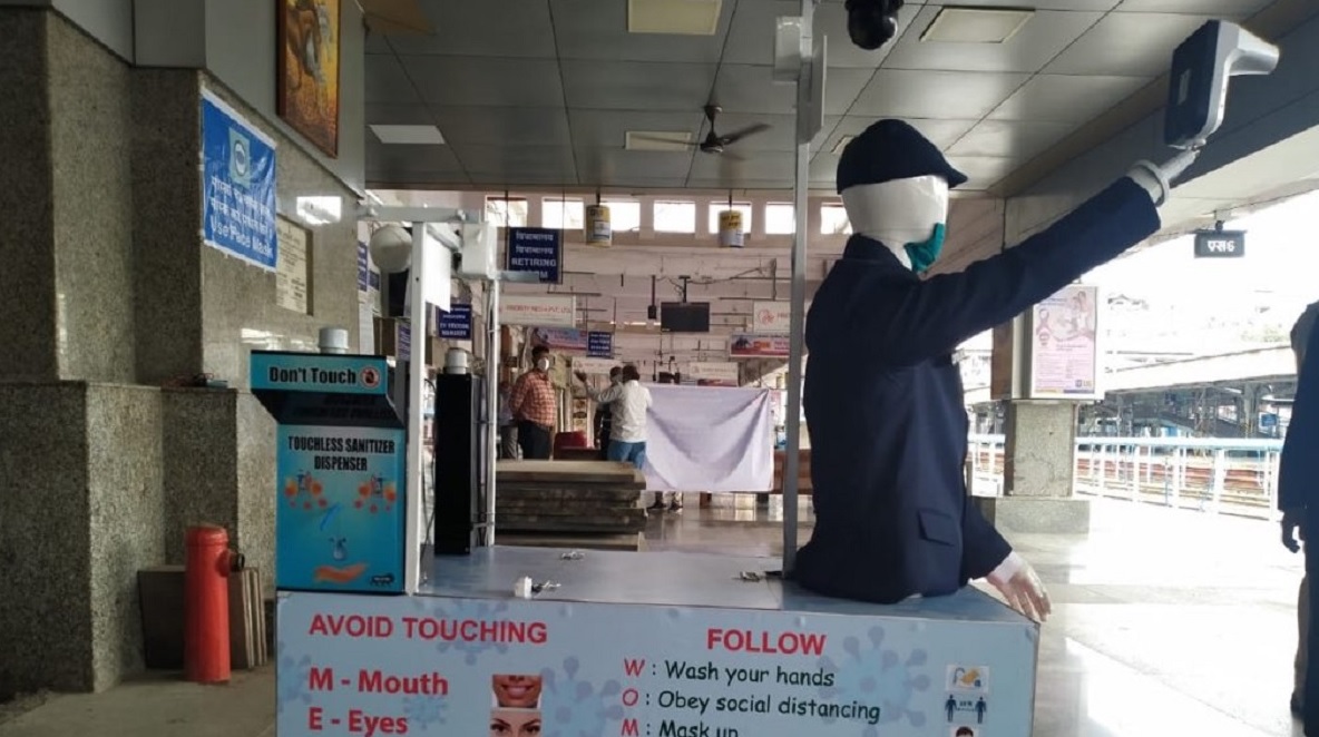 ai powered robot of indian railway