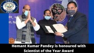 Hemant Kumar Pandey gets DRDO's "Scientist of the Year" award_4.1