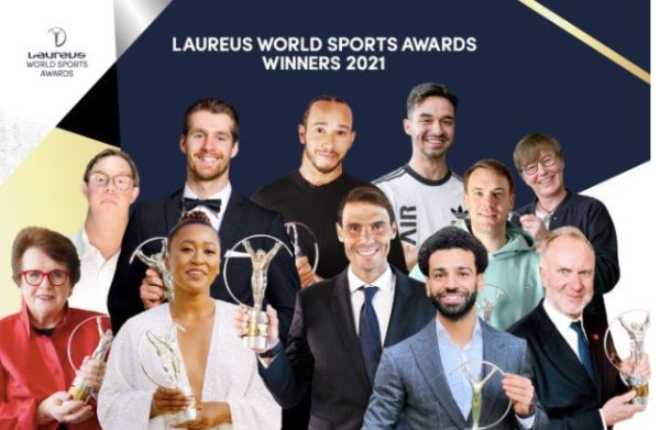 Naomi Osaka wins top title at 2021 Laureus World Sports Awards