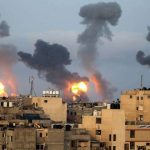 Hostilities between Israel and Hamas escalated after the air strikes