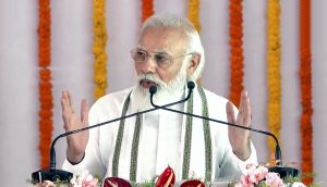 PM Narendra Modi lays foundation stone of Raja Mahendra Pratap Singh University_4.1