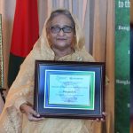 Bangladesh’s PM Hasina receives SDG Progress award