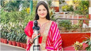 Actress Harshaali Malhotra awarded 12th Bharat Ratna Dr Ambedkar Award 2022_4.1