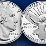 Poet Maya Angelou becomes the first black woman to appear on US coin