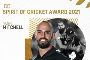 New Zealand's Daryl Mitchell named the ICC Spirit of Cricket Award 2021_4.1