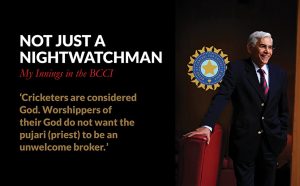 'Not Just A Nightwatchman: My Innings with BCCI', book by Former CAG Vinod Rai_4.1