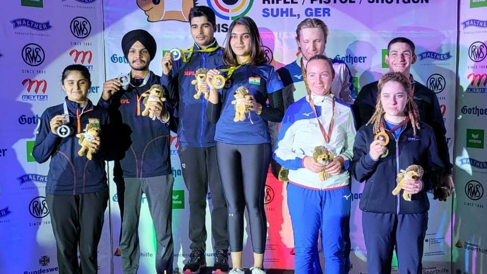 ISSF Junior World Cup Esha Singh and Saurabh Chaudhary won gold in