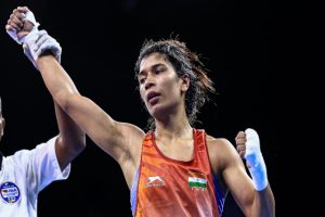 Nikhat Zareen wins gold at Women's World Boxing Championships_4.1