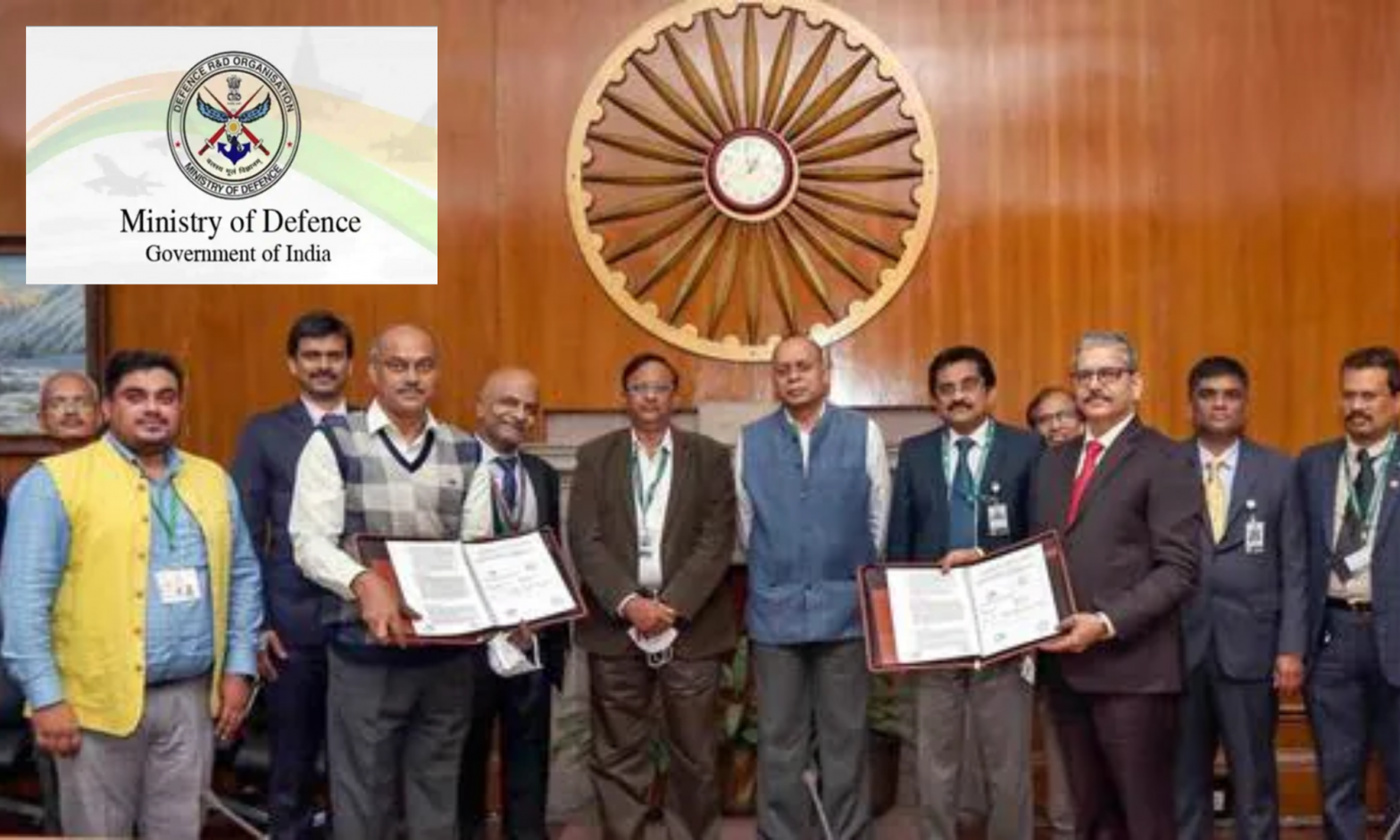 Defense Ministry signs an MoU with BoB and HDFC