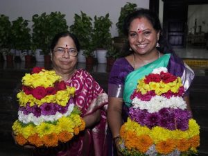 Telangana festival Bathukamma