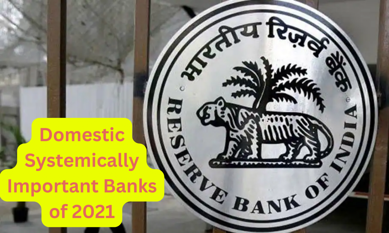Domestic Systemically Important Banks of 2021