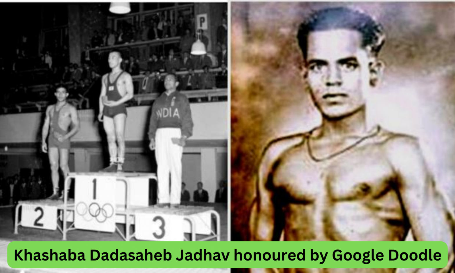 Khashaba Dadasaheb Jadhav honoured by Google Doodle