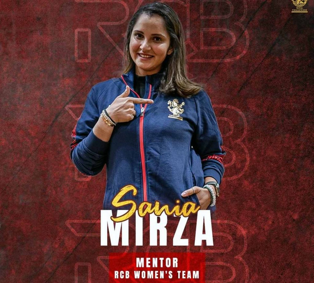 Women's Premier League: Sania Mirza joins Royal Challengers Bangalore as team mentor_5.1