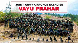 A Multi-Domain Exercise Vayu Prahar held at LAC_4.1