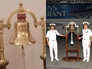 INS Vikrant gets back its 'original' 1961 bell_4.1