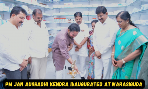 PM Jan Aushadhi Kendra inaugurated at Warasiguda