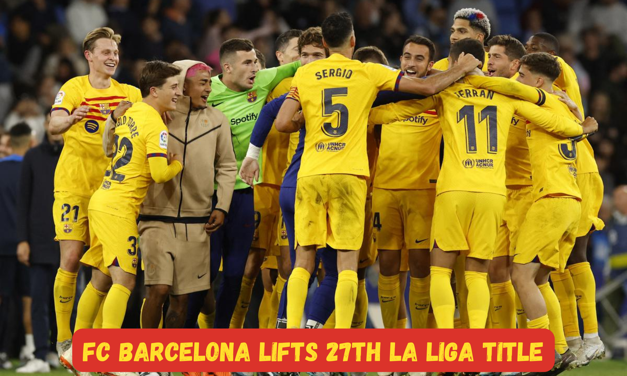 FC Barcelona lifts 27th La Liga Title