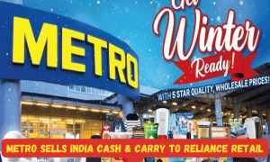 METRO sells India Cash & Carry to Reliance Retail for Rs 2,850cr