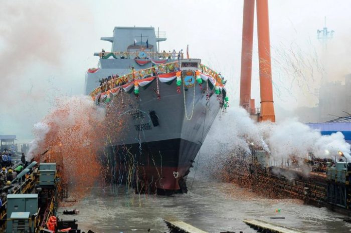 President Murmu launches INS Vindhyagiri