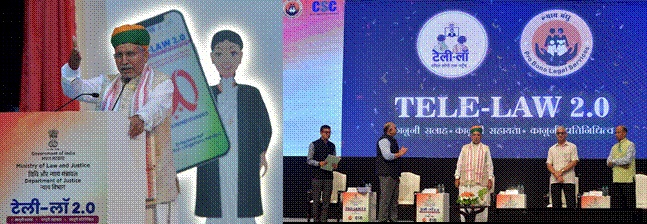 Law Minister launches Tele-Law 2.0