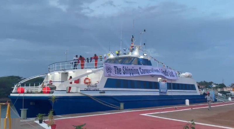 India-Sri Lanka Ferry Service Reopens After Four Decades