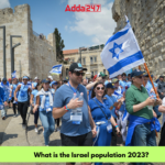 What is the Israel population 2023?