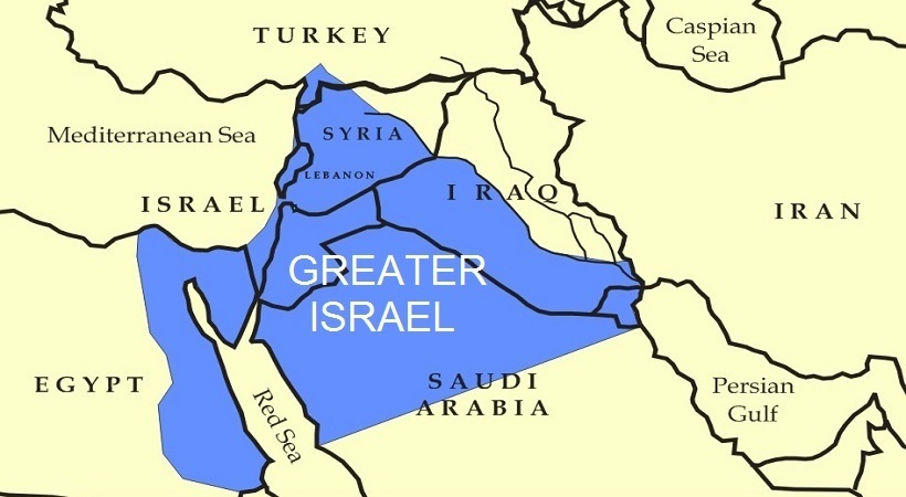 Greater Israel Map