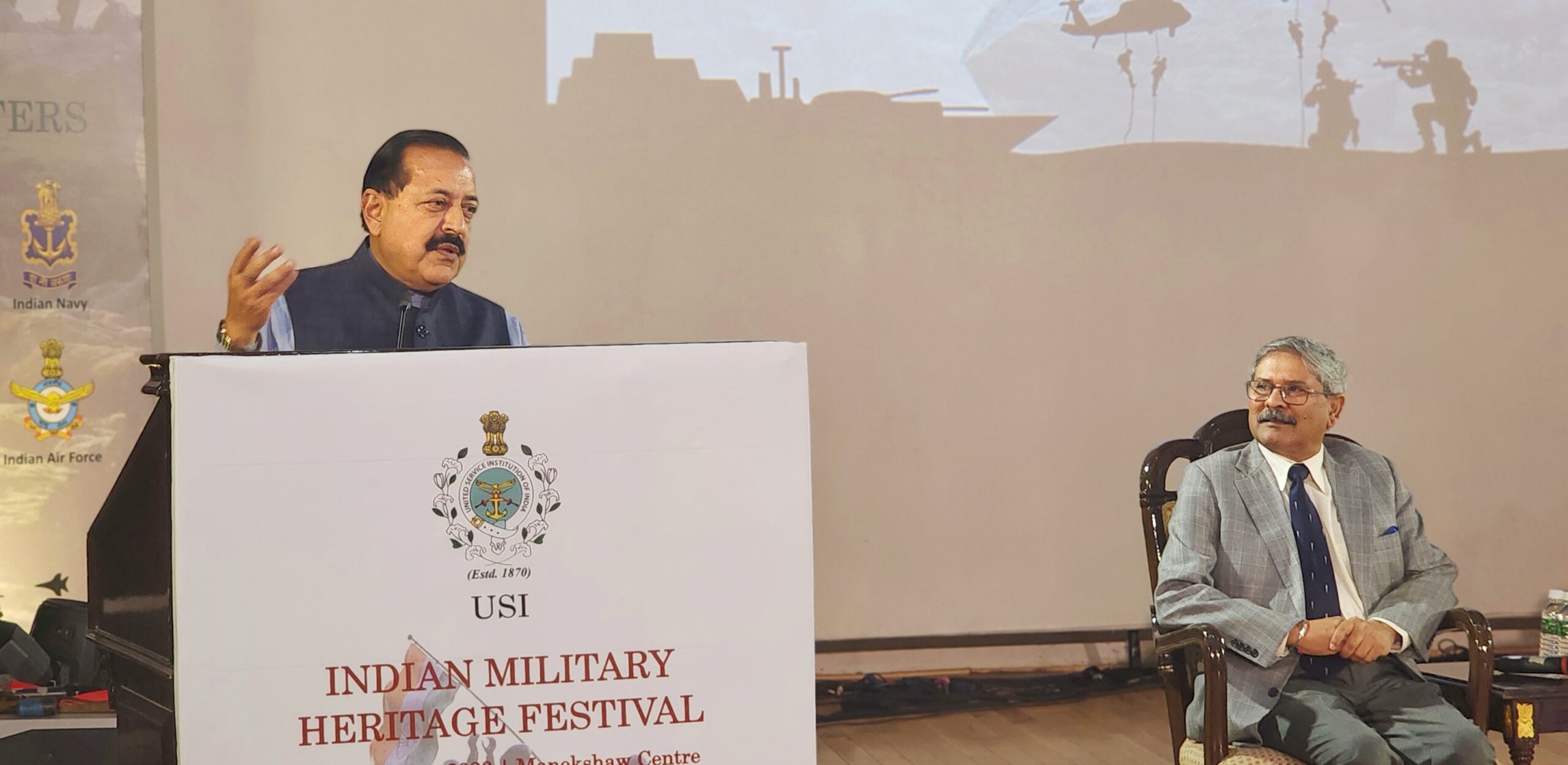 Defence Minister Inaugurated Indian Military Heritage Festival In New Delhi