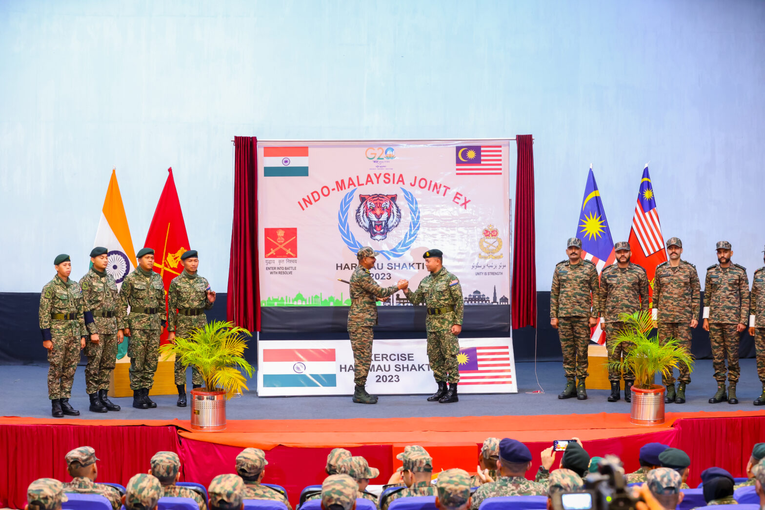 India and Malaysia Kick Off "Exercise Harimau Shakti 2023" Bilateral Training
