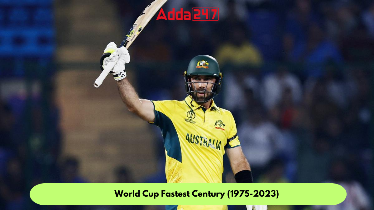 World Cup Fastest Century (1975-2023)