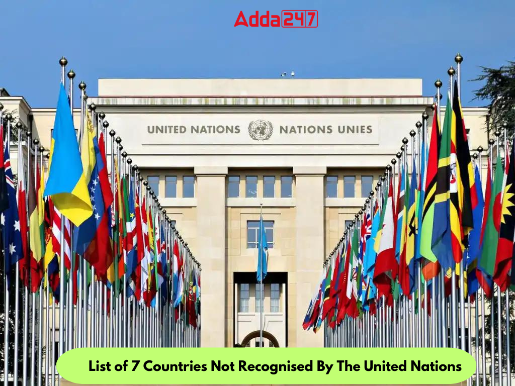 List of 7 Countries Not Recognised By The United Nations