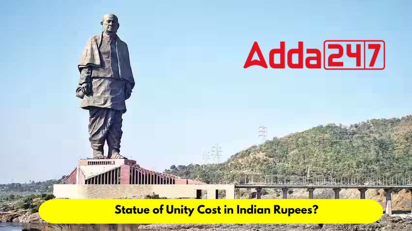Statue of Unity Cost in Indian Rupees?