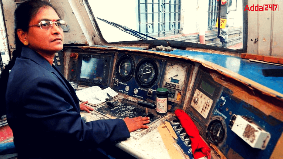 First Female Train Driver in India