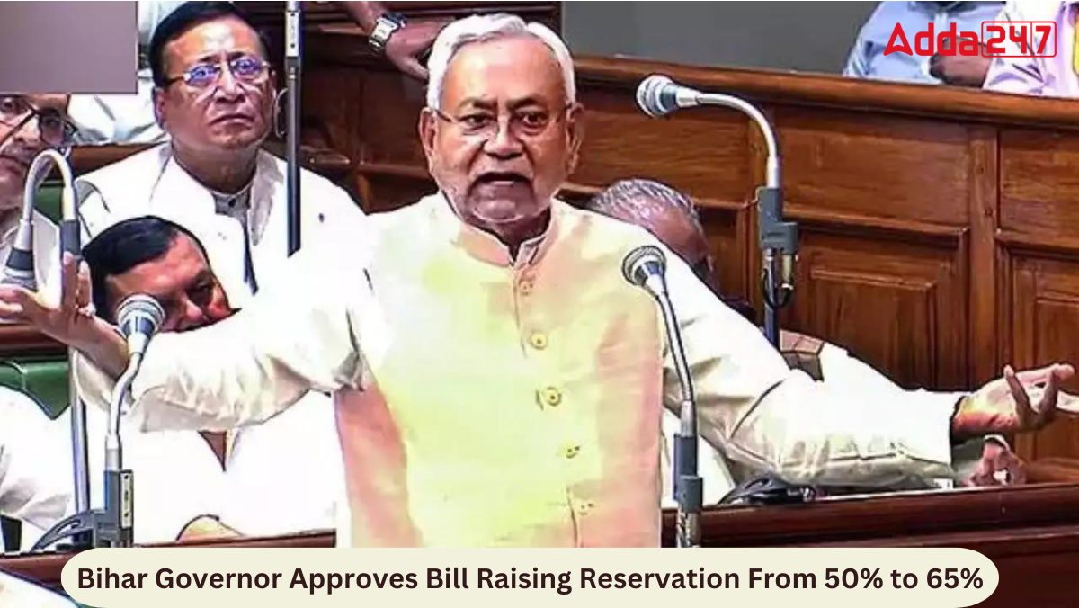 Bihar Governor Approves Bill Raising Reservation From 50% to 65%