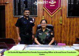 Col Sunita BS Appointed First Female Commanding Officer at Armed Forces Transfusion Centre