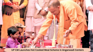 UP CM Launches Hot Cooked Meal Scheme in Anganwadi Centers
