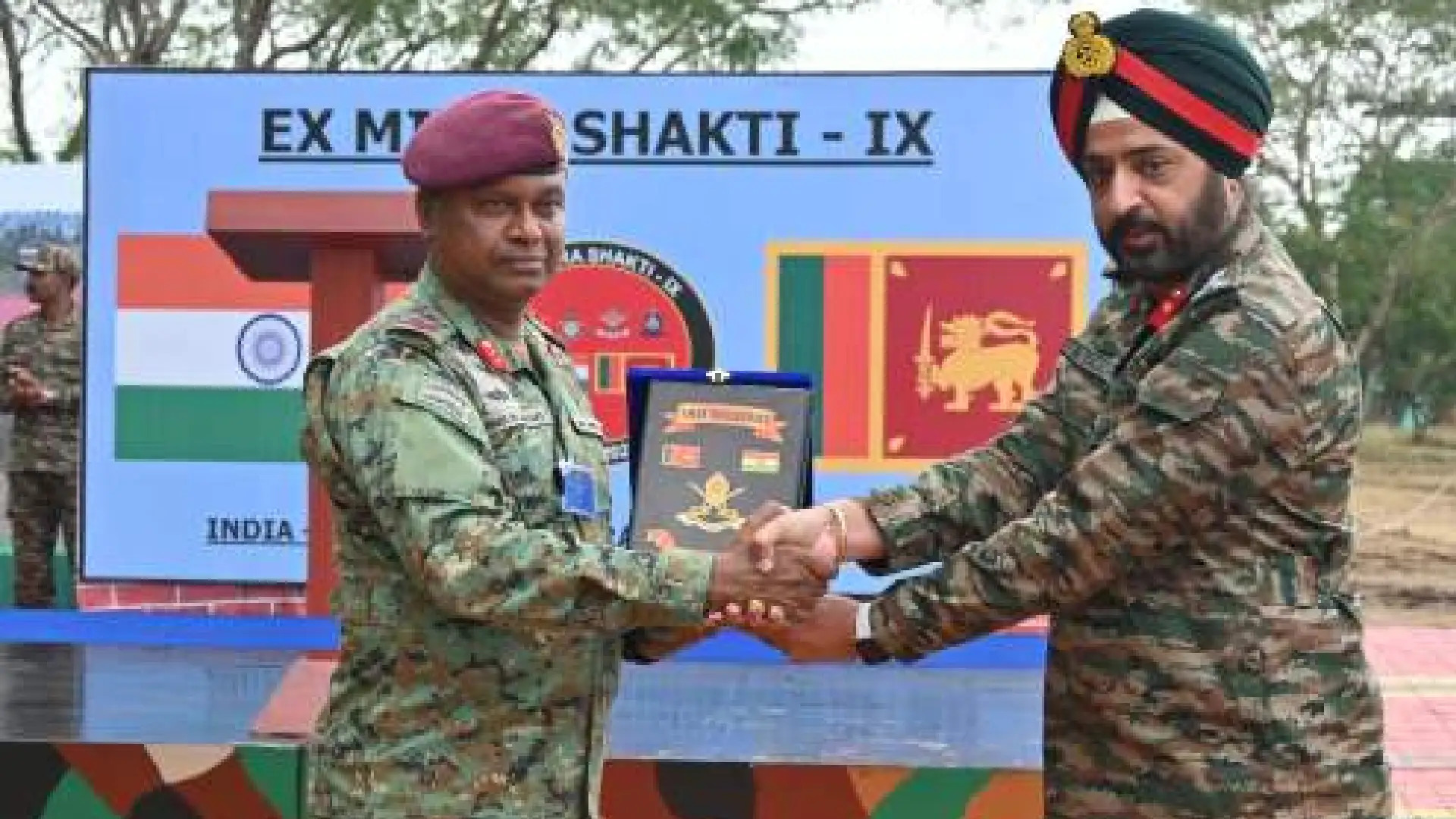 India-Sri Lanka Joint Military Exercise Culminates at Southern Command in Pune