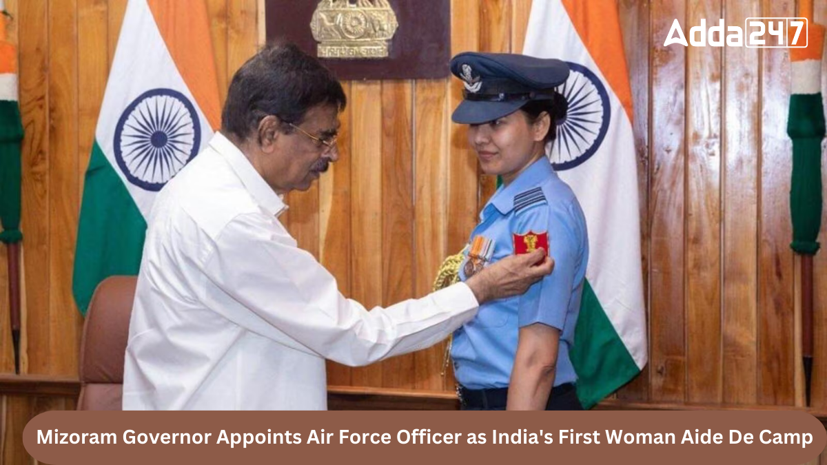 Mizoram Governor Appoints Air Force Officer as India's First Woman Aide De Camp
