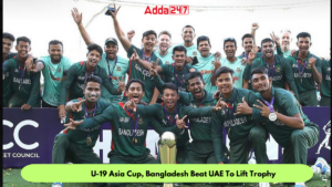 U-19 Asia Cup, Bangladesh Beat UAE To Lift Trophy