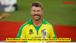 David Warner retires from one-day cricket ahead of Test farewell