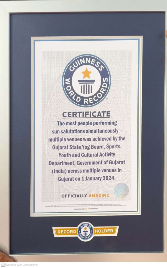 Gujarat Sets Guinness Record In Mass Surya Namaskar_4.1