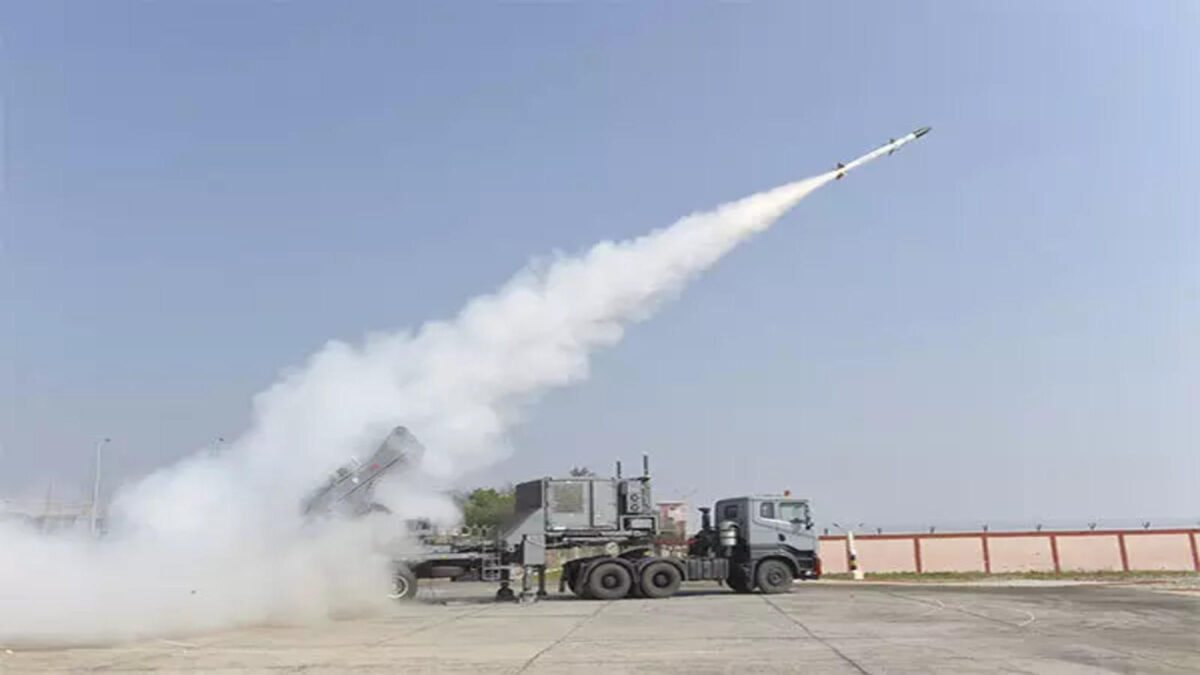 DRDO Achieves Success In Akash-NG Missile Flight Test